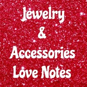 Boutique Jewelry Love Notes